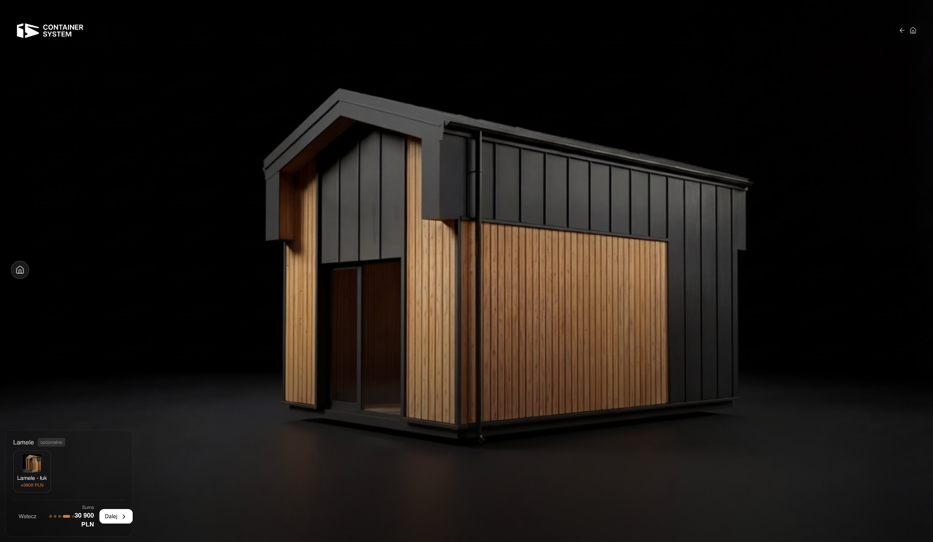 Container System - Konfigurator 3D Interaktywny
